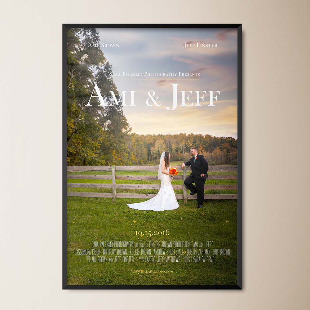 Ami + Jeff Wedding Movie Poster