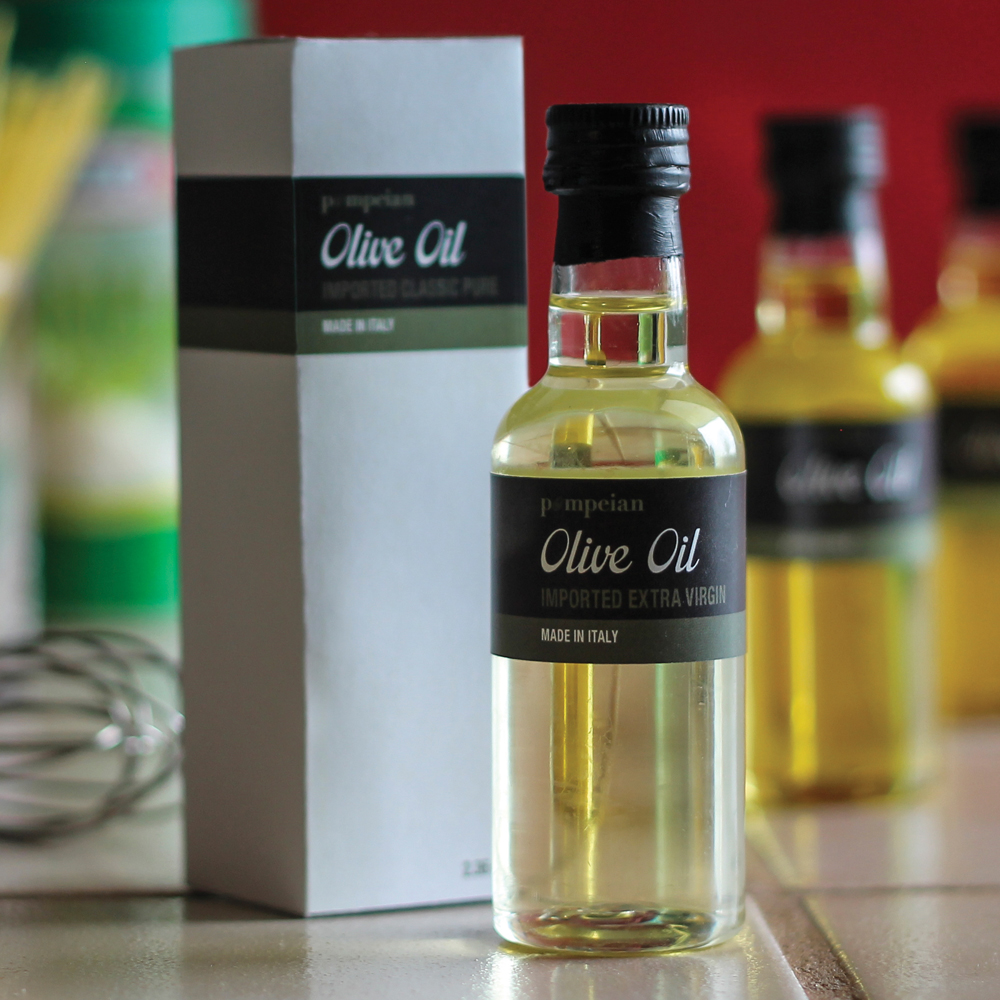 Pompeian Olive Oil Branding + Packaging